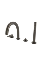 Bugnatese Simple kádperemre szerelheő 4-lyukas kádcsaptelep,