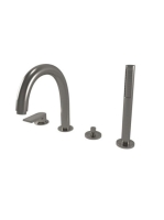 Bugnatese Simple kádperemre szerelheő 4-lyukas kádcsaptelep,