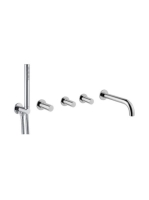 Bugnatese Moon falsík alatti zuhanyrendszer, króm 7119CR - F