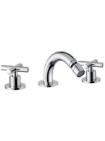 Bugnatese Rodos 3-lyukas bidé csaptelep leeresztő nélkül, kr