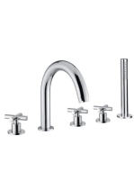 Bugnatese Rodos peremre szerelhető 5-lyukas kádcsaptelep, kr