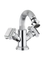 Bugnatese Olympia bidé csaptelep leeresztővel, króm 8444CR -