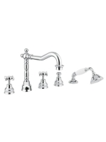 Bugnatese Princeton peremre szerelhető 5 lyukas kádcsaptelep