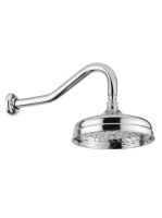 Bugnatese Lady fejzuhany szett 20cm, matt fehér 89116BI - Fü