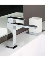 Bugnatese Tetris mosdócsaptelep leeresztővel, króm 9113CR -