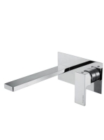 Bugnatese Tetris falsík alatti 2-lyukas mosdócsaptelep 21 cm