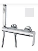 Bugnatese Tess zuhanycsaptelep zuhanyszettel, matt fehér 963