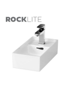 Cersanit Crea Rocklite 40 kerámia kézmosó K114004 - Fürdőszo