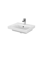 Cersanit Moduo mosdó 50 cm csaplyukkal és túlfolyóval, fehér