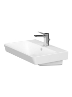 Cersanit Mille vékonyított peremű kerámia mosdó 60x41 cm, fe