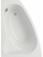 Cersanit Sicilia 150x100 balos aszimmetrikus akril kád S301-