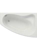 Cersanit Sicilia 150x100 jobbos aszimmetrikus akril kád S301