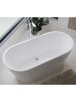 Cersanit Crea 160x75cm-es ovális alakú szabadon álló akril k