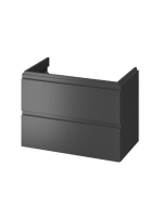 Cersanit Moduo dupla fiókos mosdószekrény 80x45 cm, laprasze