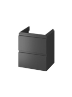 Cersanit Moduo dupla fiókos mosdószekrény 50x40 cm, matt ant