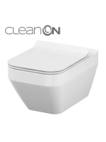 Cersanit Crea Cleanon szögletes fali WC csésze Duroplast Sli