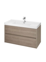 Cersanit Crea 100 alsószekrény beépíthető kerámia mosdóval,