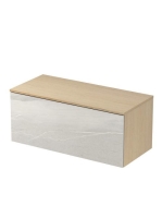 Cersanit Inverto Lake Stone 100 mosdószekrény munkalappal, p