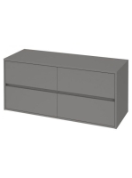 Cersanit Crea 120 mosdószekrény munkalappal, pultratehető mo