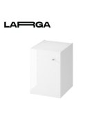 Cersanit Larga kiegészítő bútor 40x55cm, fehér S932-087 - Fü