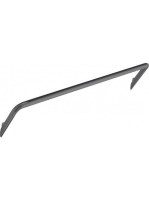 Deante Silia falra szerelhető törölközőtartó, titánium ADI_D