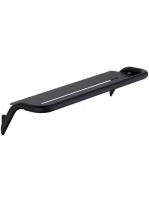 Deante Silia fali polc 43,6 cm hosszúságú, matt fekete ADI_N