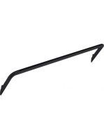 Deante Silia falra szerelhető törölközőtartó, fekete ADI N62