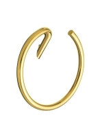 Deante Silia falra szerelhető kerek törölközőtartó, fényes a