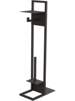 Deante Mokko álló WC-papír tartó, matt fekete ADM_N242 - Für