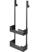 Deante Mokko polc C típusú zuhanykabinhoz, fekete ADM N54K -