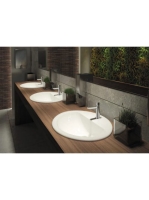 Deante Press nyomógombos mosdó csaptelep lefolyógarnitúra né