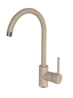 Deante Nemezja magasított konyhai csaptelep, homok/króm BEN_