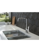 Deante Alpinia egykaros mosogatócsaptelep forgatható szöglet