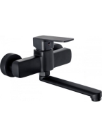 Deante Maro fali mosdócsaptelep, matt fekete BLO_N50M - Fürd