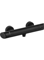 Deante Arnika Nero fekete zuhany csaptelep zuhanyszett nélkü