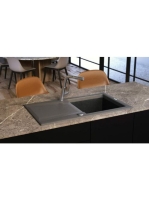 Deante Silia egykaros konyhai csaptelep kihúzható kifolyóval