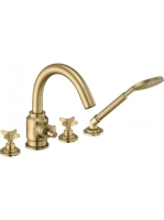 Deante Temisto 4-lyukú kádtöltő csaptelep zuhanyszettel, Szá