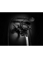 Deante Temisto kádtöltő csaptelep zuhanyszettel, fekete BQT