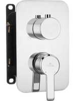 Deante Arnika falon kívüli csaptelep belső egységhez, króm B