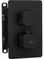 Deante Box falon belüli fekete termosztatikus csaptelep BXY