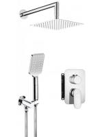 Deante Alpinia Falba építhető zuhanyszett, króm BXYZ0GAM - F