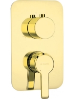 Deante Arnika falon kívüli csaptelep belső egységhez, arany