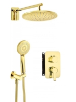 Deante Arnika falba építhető zuhanyrendszer falon belüli egy