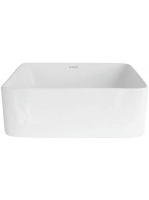 Deante Jasmin szögletes kerámia mosdótál 34,5 cm fehér CDJ_6