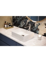 Deante Jasmin szögletes fehér mosdótál 40x30 cm CDJ_6U4S - F