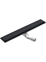 Deante megfordítható zuhanyfolyóka 80 cm, rozsdamentes acél,