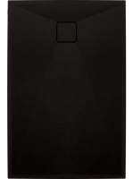 Deante Corro Nero , fekete zuhanytálca 100X80 cm KQR_N46B -