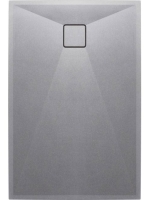 Deante Corro, metál szürke zuhanytálca 120X80 cm KQR_S44B -