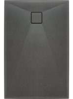 Deante Corro, Antracit zuhanytálca 100X80 cm KQR_T46B - Fürd