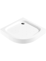 Deante Funkia felköríves akril zuhanytálca 80 cm, fehér KTA